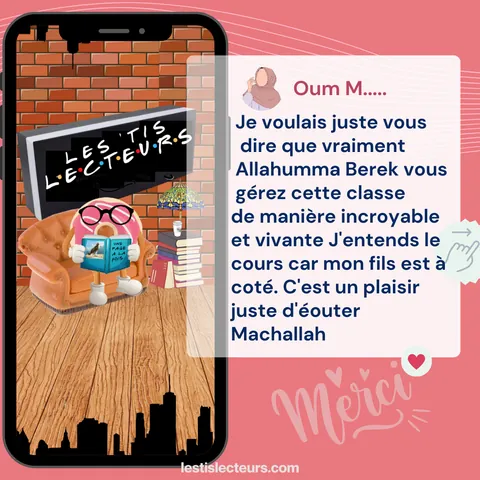 Capture de l’avis d’Oum M.